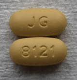 Image 1 - Imprint JG 8121 - Symtuza cobicistat 150 mg / darunavir 800 mg / emtricitabine 200 mg / tenofovir alafenamide 10 mg