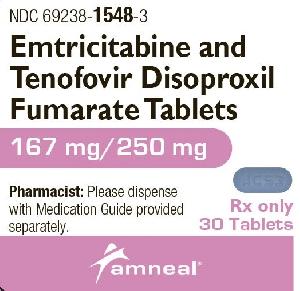 Image 1 - Imprint AC53 - emtricitabine/tenofovir 167 mg / 250 mg