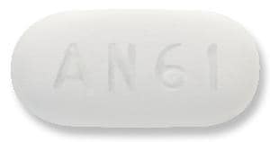 Image 1 - Imprint AN61 - ritonavir 100 mg