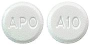 Imprint APO A10 - adefovir 10 mg