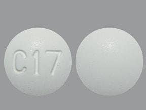 Image 1 - Imprint C17 - acetaminophen/butalbital/caffeine 325 mg / 50 mg / 40 mg