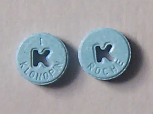 Image 1 - Imprint K ROCHE 1 K KLONOPIN - Klonopin 1 mg