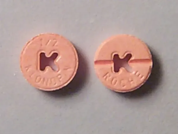 Image 1 - Imprint K ROCHE 1/2 K KLONOPIN - Klonopin 0.5 mg