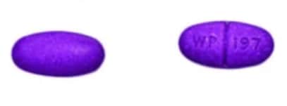 Imprint WP 197 - dexbrompheniramine/phenylephrine 2 mg / 10 mg
