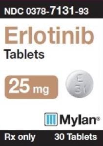 Imprint M E 31 - erlotinib 25 mg