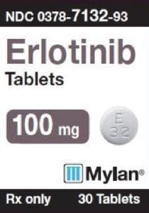Imprint M E 32 - erlotinib 100 mg