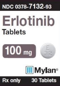 Image 1 - Imprint M E 32 - erlotinib 100 mg