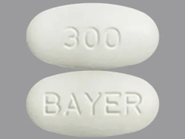Imprint BAYER 300 - Nubeqa 300 mg