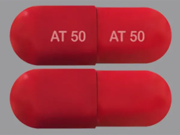 Imprint AT 50 AT 50 - triamterene 50 mg