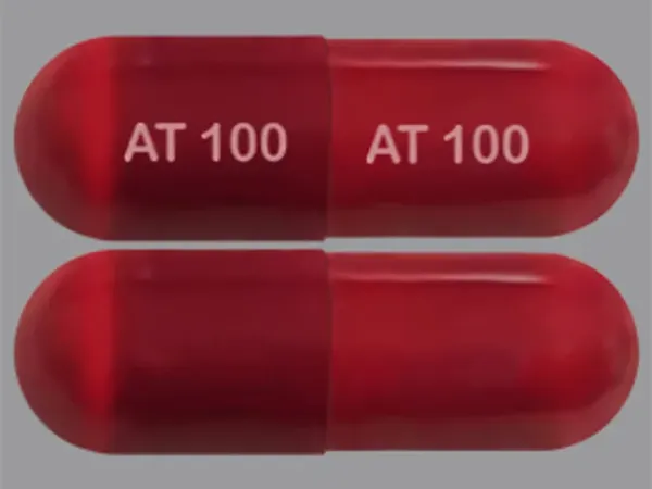 Imprint AT 100 AT 100 - triamterene 100 mg