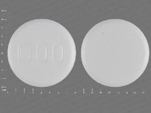 Image 1 - Imprint G00 - Next Choice One Dose levonorgestrel 1.5 mg