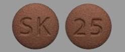 Imprint SK 25 - Xcopri 25 mg
