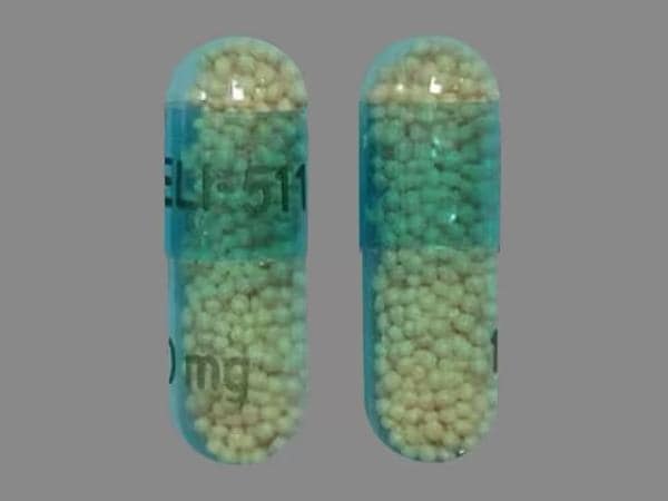 ELI-511 10 mg - Amphetamine and Dextroamphetamine Extended Release