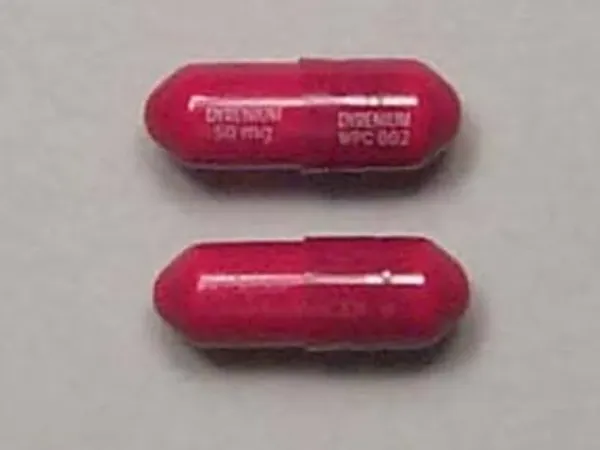 Imprint DYRENIUM 50 mg DYRENIUM WPC 002 - triamterene 50 mg