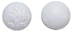 Imprint 54 414 - everolimus 0.25 mg