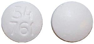 Imprint 54 761 - everolimus 0.5 mg