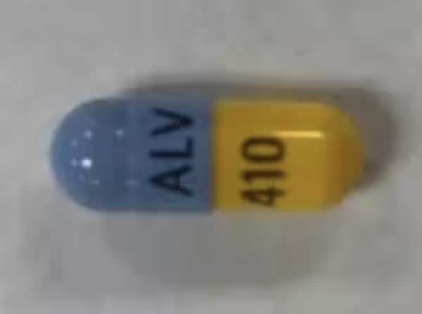 Image 1 - Imprint ALV 410 - hydrocodone 15 mg