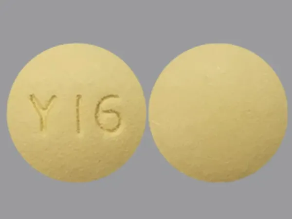 Image 1 - Imprint Y16 - rosuvastatin 5 mg