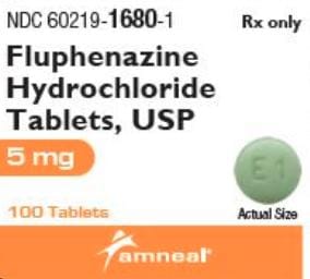 Image 1 - Imprint E1 - fluphenazine 5 mg
