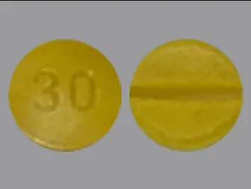 Imprint 30 - Lampit 30 mg