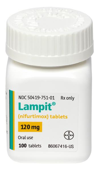 Imprint 120 - Lampit 120 mg