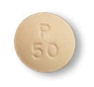 Imprint P 50 - pyridoxine 50 mg