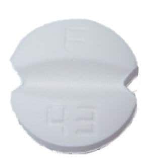 Imprint F 43 - pyrazinamide 500 mg