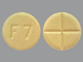 Image 1 - Imprint F7 - amphetamine/dextroamphetamine 30 mg
