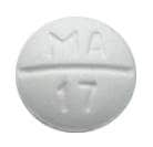 Imprint MA 17 - aminocaproic acid 500 mg