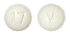 Image 1 - Imprint V 17 - zafirlukast 20 mg