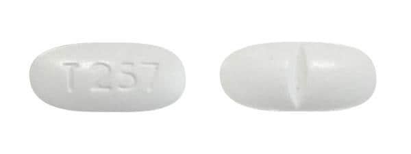 T 257 - Acetaminophen and Hydrocodone Bitartrate