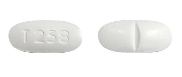 T 258 - Acetaminophen and Hydrocodone Bitartrate