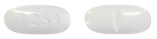 T 259 - Acetaminophen and Hydrocodone Bitartrate