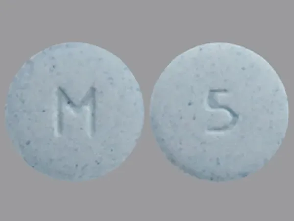 Image 1 - Imprint M 5 - metolazone 5 mg