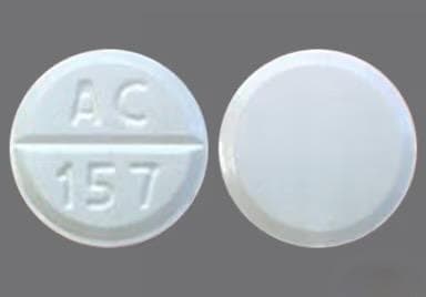 Image 1 - Imprint AC 157 - acetazolamide 125 mg