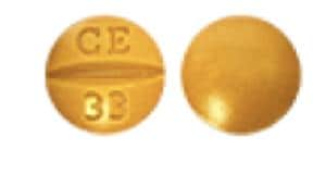 Imprint CE 33 - sulfasalazine 500 mg