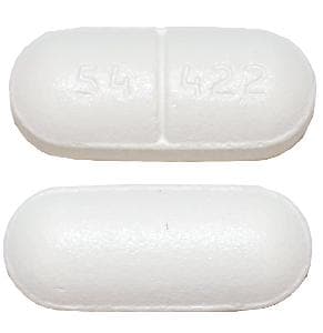 Imprint 54 422 - deferiprone 500 mg