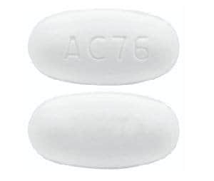 Imprint AC76 - etravirine 200 mg