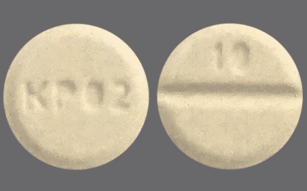 Image 1 - Imprint KP02 10 - baclofen 10 mg