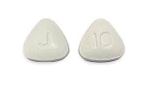 Imprint J 10 - nebivolol 10 mg