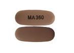 Image 1 - Imprint MA 360 - mycophenolic acid 360 mg
