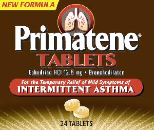 Image 1 - Imprint PT - Primatene Intermittent Asthma ephedrine hydrochloride 12.5 mg