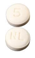 Imprint NL 5 - nebivolol 5 mg