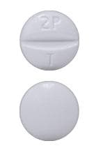 Imprint 2P T - pyrimethamine 25 mg