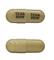 Imprint TEVA 8229 TEVA 8229 - sunitinib 37.5 mg