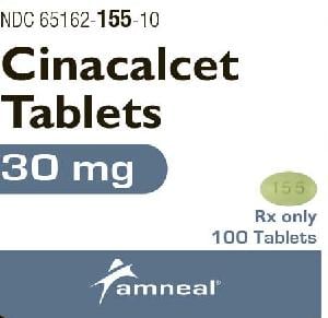 Image 1 - Imprint 155 - cinacalcet 30 mg