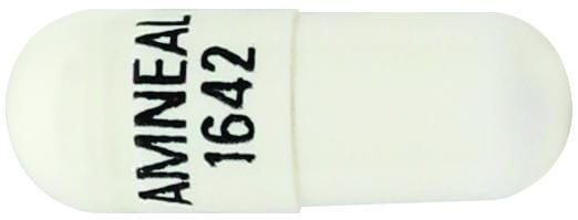 Imprint AMNEAL 1642 - pirfenidone 267 mg