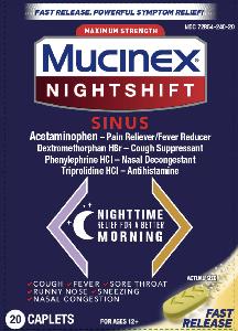 VVV Logo (crescent moon) - Mucinex Nightshift Sinus Maximum Strength