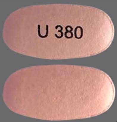 Image 1 - Imprint U 380 - divalproex sodium 250 mg