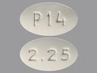 Image 1 - Imprint P14 2.25 - pramipexole 2.25 mg